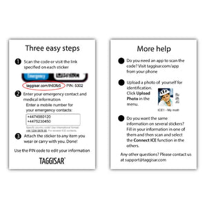 ICE Stickers 2 Pack