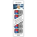 ICE Stickers 5 Pack