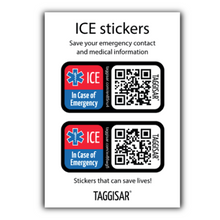 Load image into Gallery viewer, ICE Stickers 2 Pack